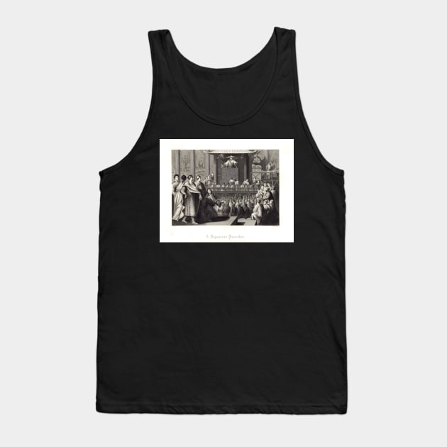 A Japanese Preacher Tank Top by artfromthepast